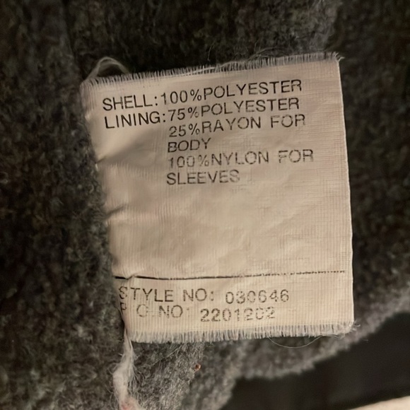 Pacific Trail‎ Women's Jacket Black Fleece Lined Full Zip Windbreaker Size Large - Picture 5 of 9